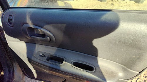 02-03 Intrepid Passenger Right Rear Door Trim Panel With Switches Back Black