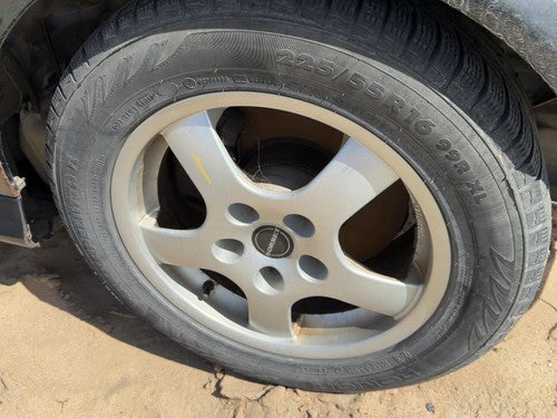 2001 BMW 530i 16x7 Aluminum Wheel OEM Factory Rim 5 Round Spoke 36111093526
