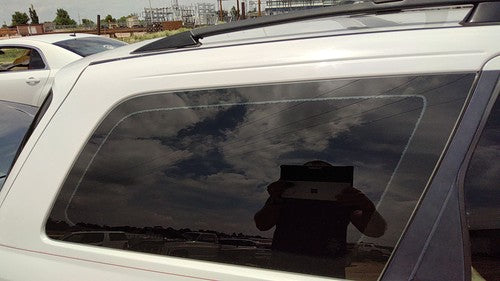 2000-07 Focus Station Wagon Passenger Right Rear Quarter Glass Back Side Window