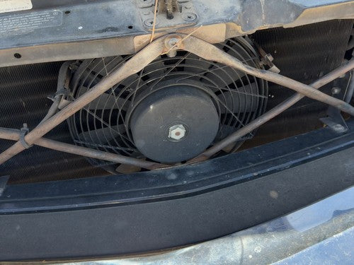 1972-1980 Mercedes 450SL 107 Electric Cooling Fan Assembly OEM with Motors