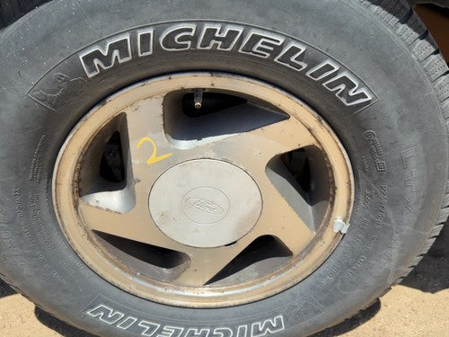 1991-1994 Ford Explorer 2 Dr 15" Aluminum Wheel Oem Factory 5 Hole Rim