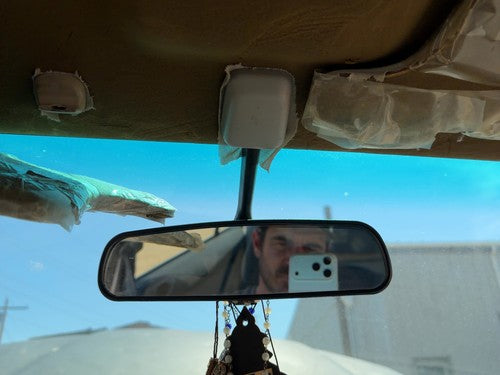 1996-2000 Honda Civic Inside Rear View Mirror Oem Windshield Mounted
