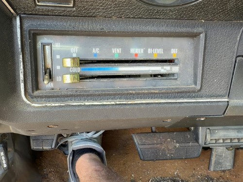 1974 Chevy Impala Temperature Control Module In Dash Heater Ac Head Unit Oem