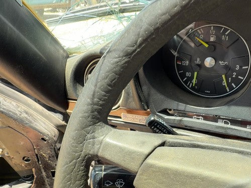 1973-1980 Mercedes 450SL 107 Steering Wheel Black Automatic 4.5L OEM