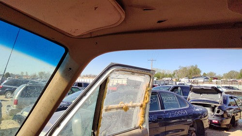87-91 Ford F150 Passenger Right A Pillar Trim Windshield Post Panel Oem Brown