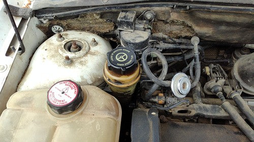 2000 01 Focus Station Wagon Power Steering Fluid Remote Reservoir Tank 2.0L Dohc