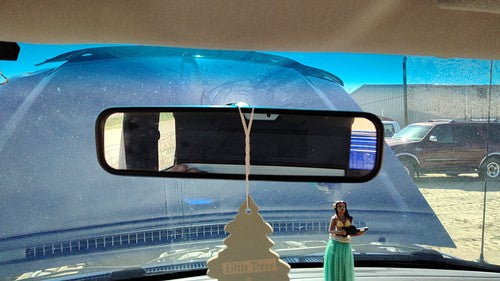 1995-2011 Ford Ranger Inside Rear View Mirror Oem Windshield Mounted
