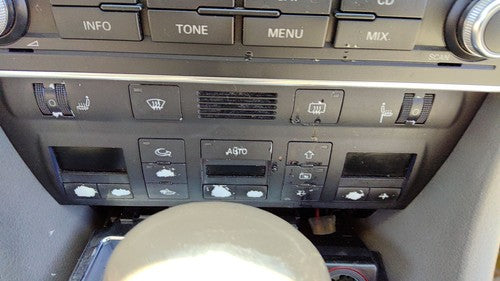 1999-2002 Audi A6 Temperature Control Module In Dash Heater Ac Head Unit Oem
