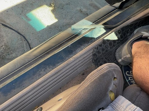 1994 Ford Explorer 2 Dr Driver Left Lower Sill Step Moulding Trim Panel Oem Tan