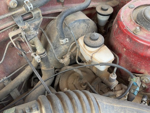 1987-1988 Toyota Fx Power Brake Booster With Master Cylinder Pair Set Oem 1.5L