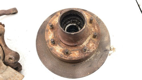 1981-93 Dodge Ram W250 Driver Left Front Spindle Steering Knuckle With Wheel Hub