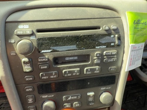 2002-2004 Cadillac Seville Stock Radio Oem Factory Stereo Cd Player Opt Um5