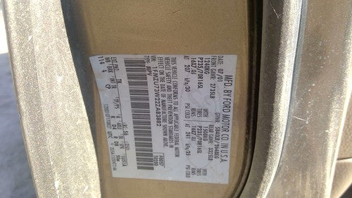 02-05 Ford Explorer Driver Left Front Spindle Steering Knuckle With Wheel Hub