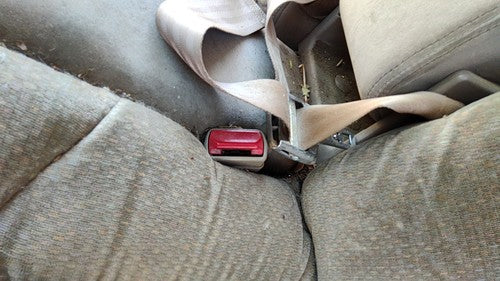 97-05 Buick Century Driver Left Front Seat Belt Buckle Receiver Oem Taupe 52B