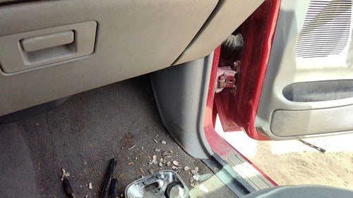 1999-2001 Mazda B2500 Passenger Right Lower Kick Trim Panel Oem Gray V2