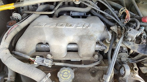 2000-2005 Chevy Venture Complete Fuel Rail With Injectors Set Loaded Oem 3.4L