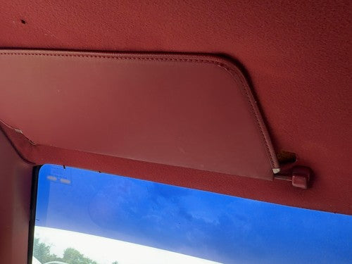 1987-1996 Dodge Dakota Driver Left Sun Visor Oem Red