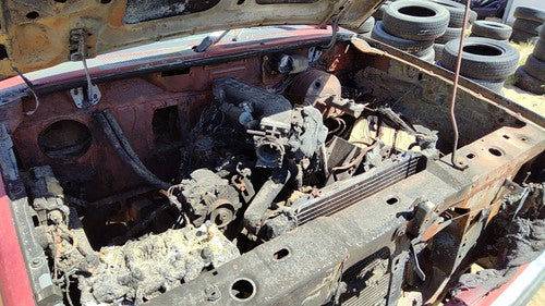 1990 Ford Bronco 2 Passenger Right Front Spindle Steering Knuckle With Wheel Hub