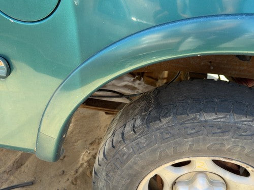 97-04 Ford F150 Driver Left Rear Wheel Flare Moulding Oem Back Pacific Green Ps