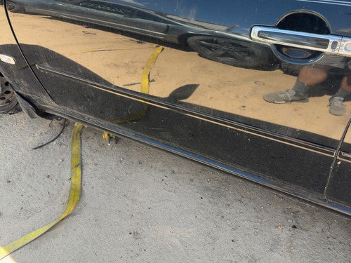 06-07 Infiniti M35X Driver Left Front Moulding From Door Oem Black Obsidian Kh3