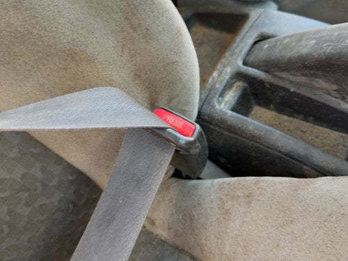 05-07 Chevy Cobalt Passenger Right Front Seat Belt Buckle Receiver Oem Gray 14B