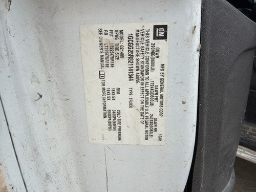 2002 Chevy Express Van 2500 Power Steering Pump With Mount Bracket Oem 5.7L