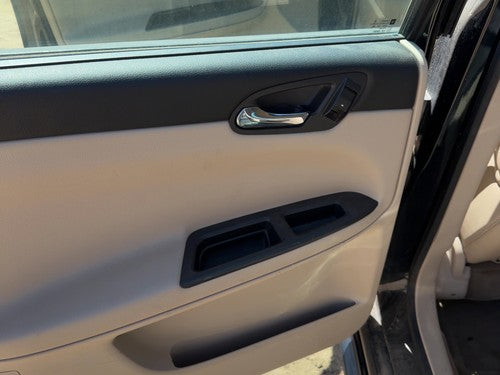 09-11 Impala Driver Left Rear Door Trim Panel With Switches Back Neutral 522