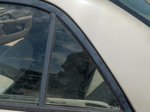 99-03 Protege Dx Driver Left Rear Vent Window Back Door Glass With Frame Oem