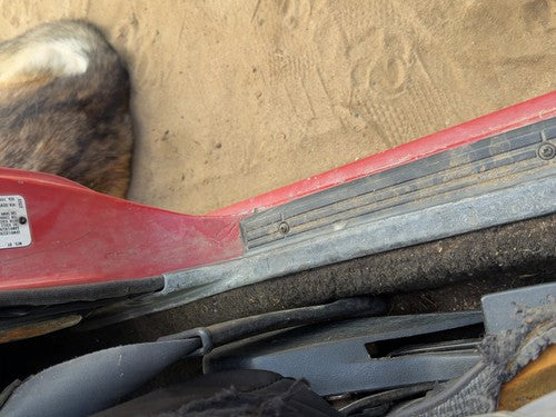 1987-1988 Toyota FX Driver Left Lower Sill Step Moulding Trim Panel Gray
