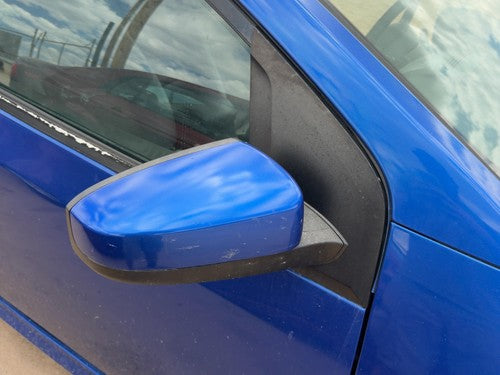 07-12 Nissan Sentra Passenger Right Power Side Mirror Door Mounted Oem Blue B17
