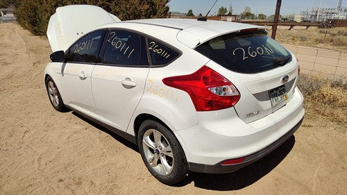 12-18 Focus Ford Focus Fuel Tank Door With Hinge Gas Lid Oem Filler White Yz