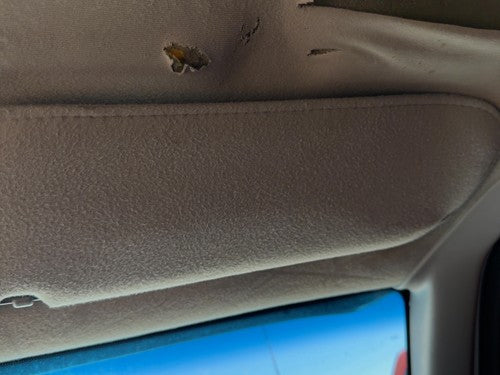 1996 Ford Ranger Passenger Right Sun Visor Oem Gray G2