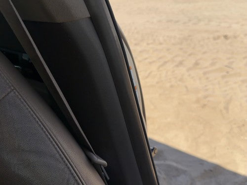 2000-2006 Lincoln LS Driver Left Lower B-Pillar Trim Panel Tan 4H