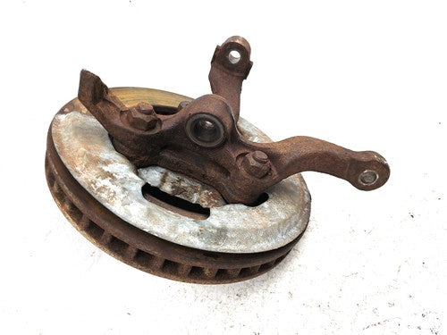 81-93 D150 Driver Left Front Spindle Steering Knuckle With Wheel Hub Oem 4X2