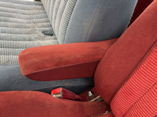 1993 Chevy Silverado 1500 Driver Left Front Arm Rest Side Seat Oem Red