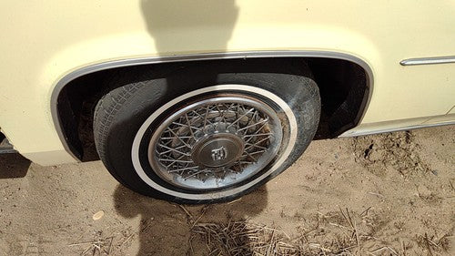77-84 Cadillac Deville Driver Left Front Wheel Flare Moulding Oem Chrome Trim