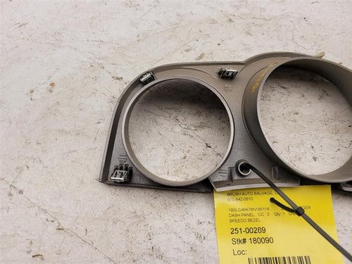 2008-2010 Dodge Avenger Dash Panel Speedometer Trim Bezel Surround Oem