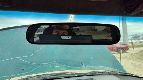 1995-2005 S10 Blazer Inside Rear View Mirror Oem Windshield Mounted