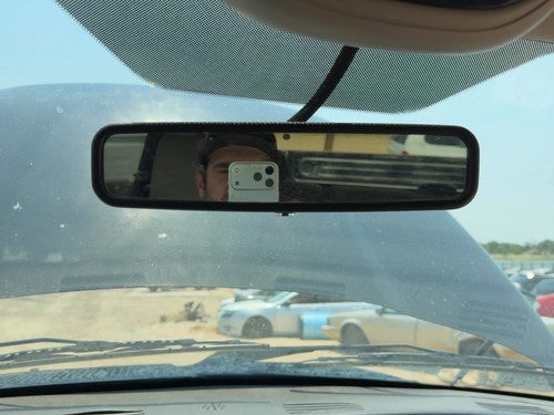 2002-2006 Dodge Ram 1500 Inside Rear View Mirror Oem Windshield Mounted