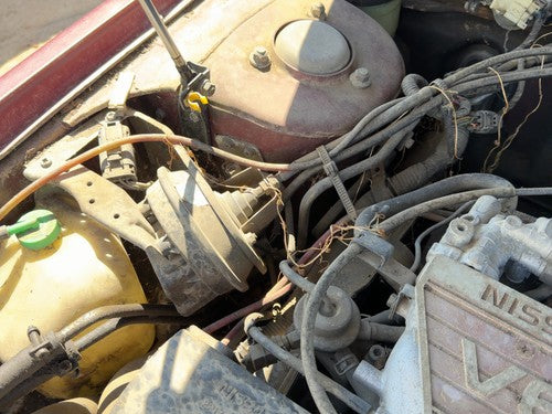 1987 Nissan Maxima Cruise Control Servo Assembly Module With Cable Oem 3.0L At