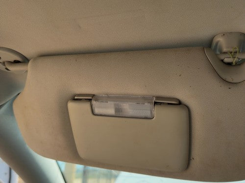 06-07 Chevy Monte Carlo Driver Left Sun Visor Oem Illumination Top Lamp Gray 832
