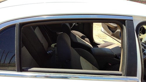 2008-2012 Chevy Malibu Passenger Right Rear Side Window Door Glass Oem Back