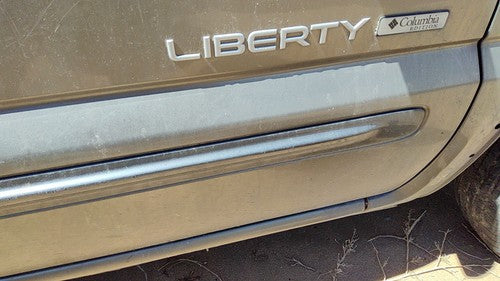 02-07 Liberty Passenger Right Front Moulding From Door Oem Trim Strip Khaki Pjc