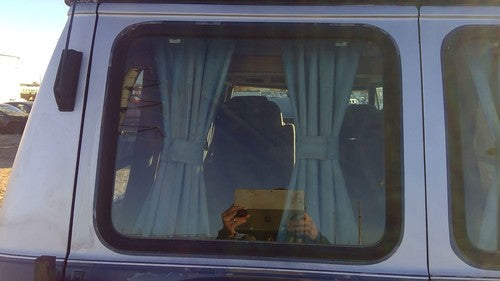 1971-1995 Chevy G20 Van Driver Left Back Glass Rear Window Only Lift Gate Hatch
