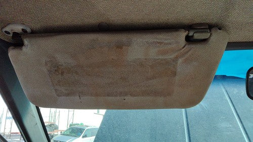 1990-1995 Nissan Pathfinder Driver Left Sun Visor Oem Gray