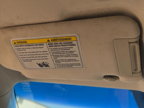 2006-2010 Infiniti M35X Driver Left Sun Visor Oem Illuminated Graphite