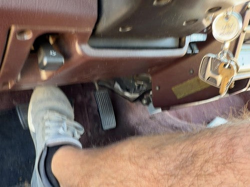 88-89 Accord Lx Lower Dash Under Column Knee Bolster Trim Panel Oem Sedan Maroon