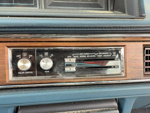 1986 Oldsmobile 98 Temperature Control Module In Dash Heater Ac Head Unit Oem
