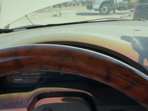 2001 Lincoln LS Steering Wheel OEM Leather Wrap Parchment Tan 4H XW4Z3600AAA