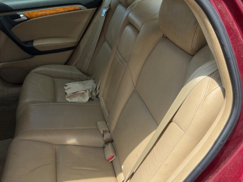 05 Tl Complete Set Of Rear Seat Belts Retractor Buckle Left Right Back Oem Tan C